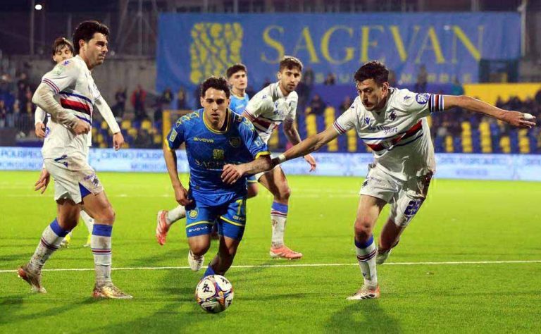 Carrarese Sampdoria 2-0