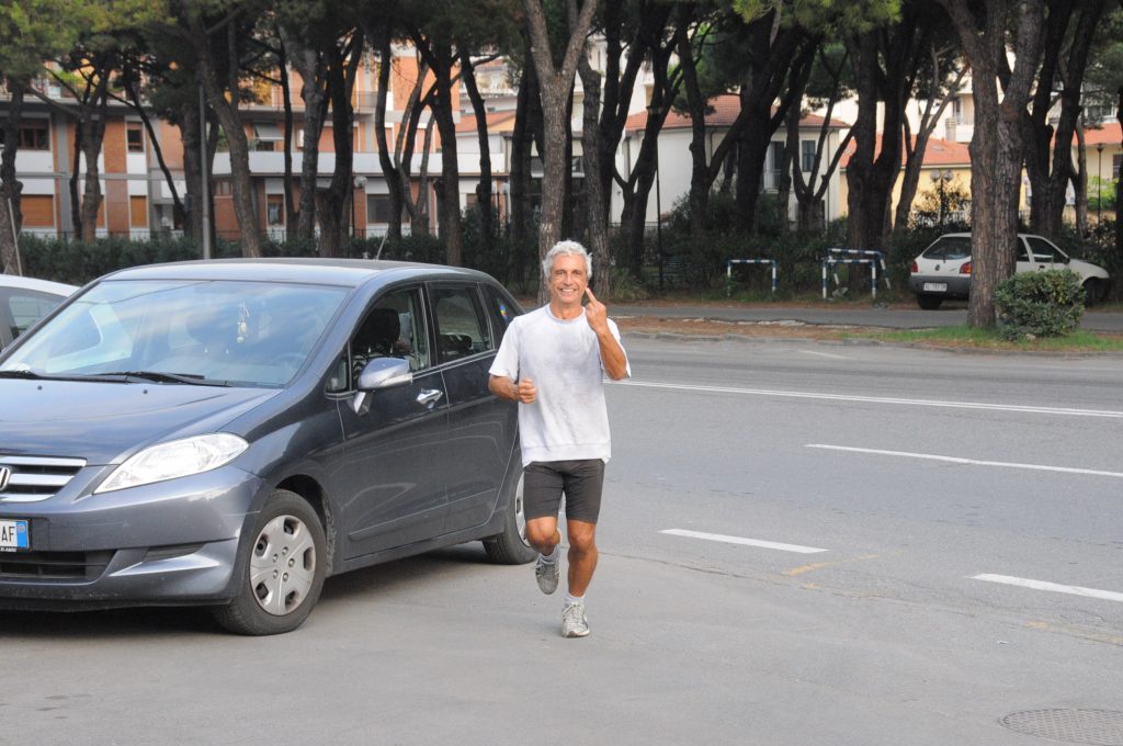 Jogging a Marina di Carrara