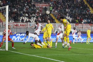 Un momento dell'incontro Mantova Carrarese