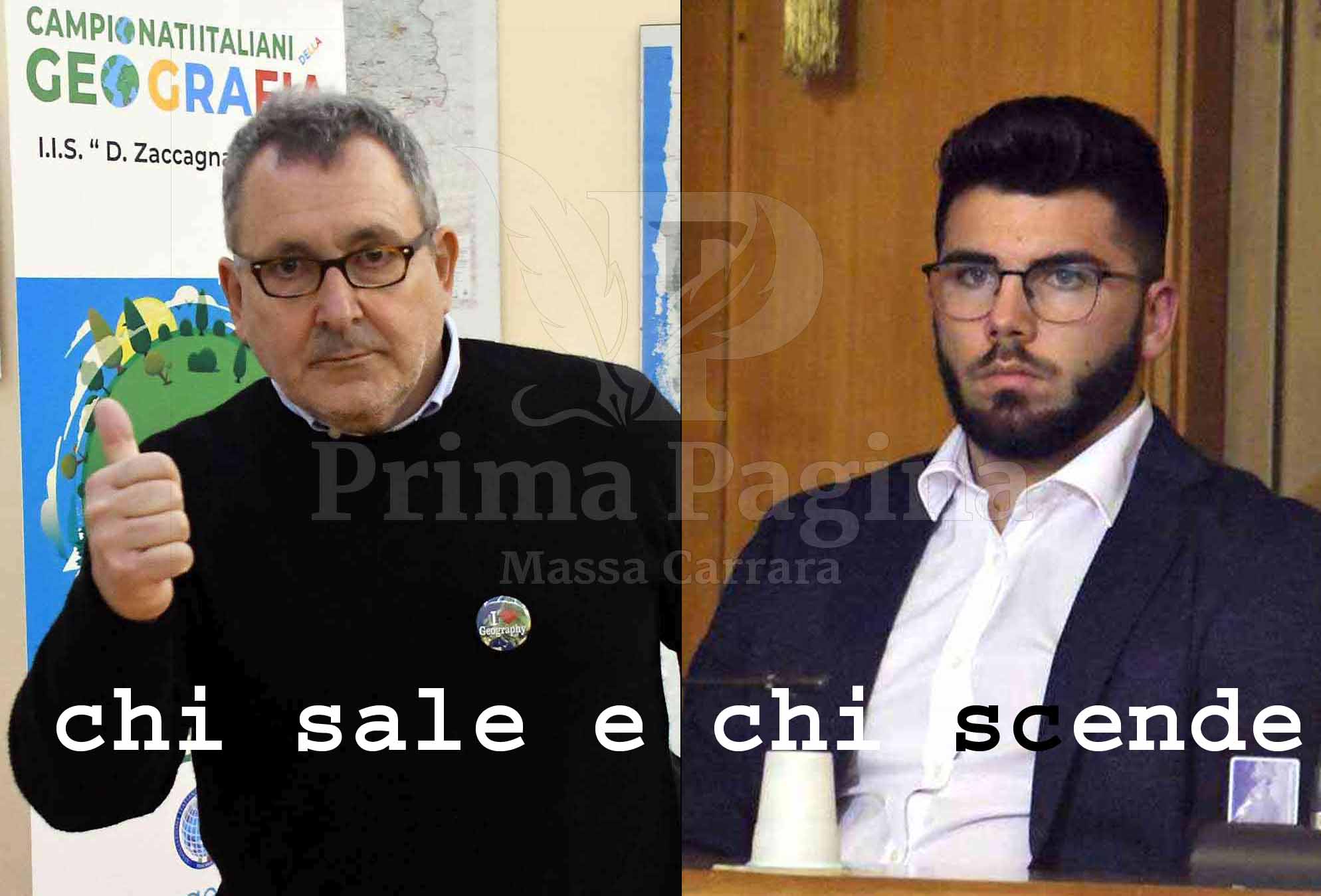 Sale Riccardo Canesi e scende Filippo Frugoli