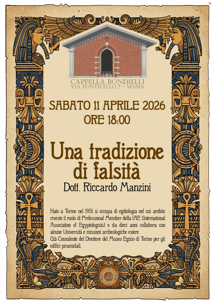 Una tradizione di falsità: conferenza sull'Egitto