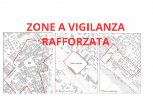 Zone a vigilanza rafforzata nel Comune di Massa