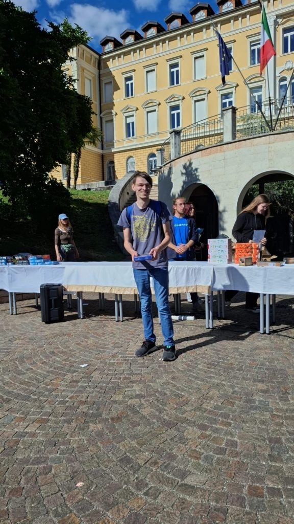 Diego Barcellone sul podio, secondo classificato