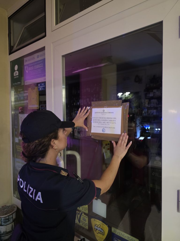 sequestro bar tabacchi cinquale