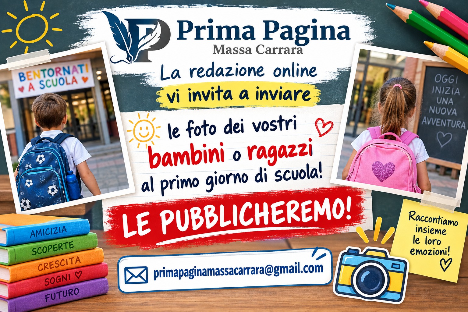 Prima campanella su Prima Pagina