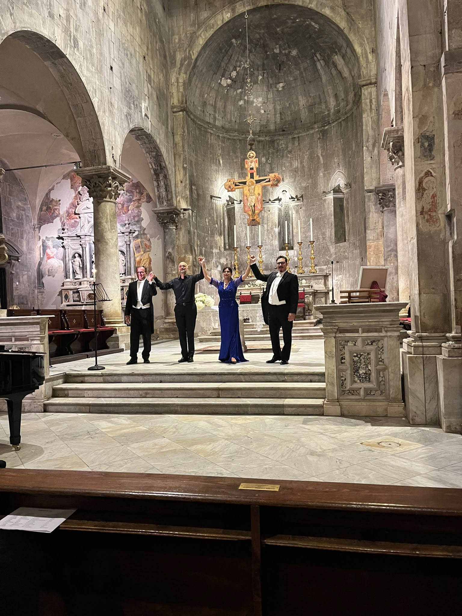 Il concerto lirico in Duomo a Carrara
